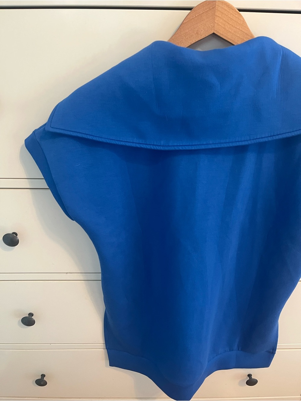 SSYS Royal Blue Half-Zip Short Sleeve Top - Picture 5 of 5